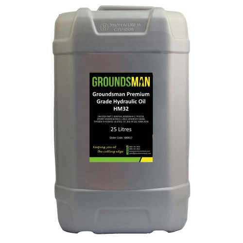 Groundsman Premium Grade HM32 Hydraulic Oil, 25 Litre