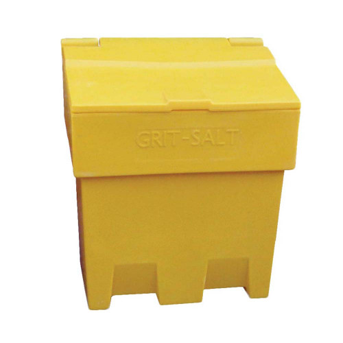 Plastic Grit Bin Yellow 200 Litre