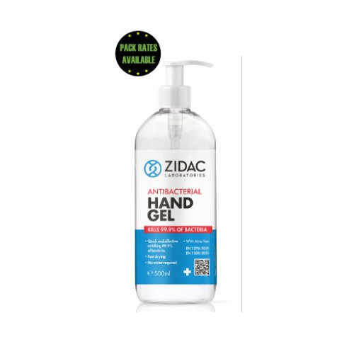 Alcohol Hand Sanitiser 500ml Bottle With Pump Dispenser
