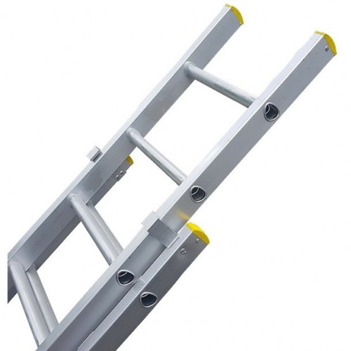 Aluminium 2 Section Ladder - 2.5m-4.25m