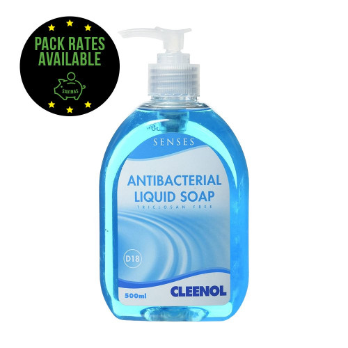 Antibacterial Liquid Hand Soap - 500ml Pack Rates