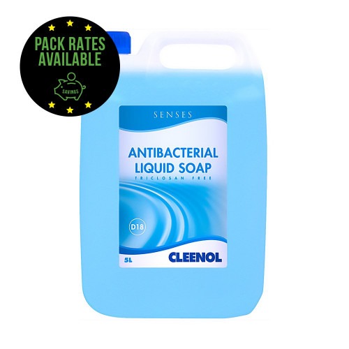 Antibacterial Liquid Hand Soap - 5L Pack Rates