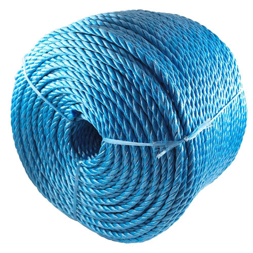 Blue Polypropylene Rope Coil - 10mm