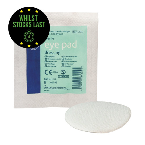 Eye Pad Dressing (Pack of 10) While Stocks Last