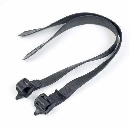 *C* Rainbow Buckle Tie, 10 x 300mm Length with Hoop Collar, Pack of 100
