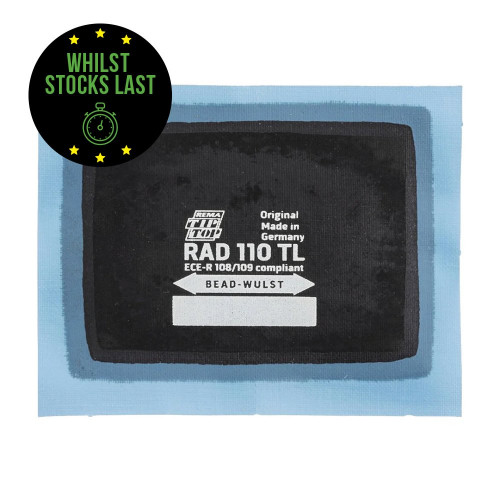 Tyre Repair Patch - 55 x 75mm While Stocks Last