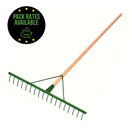 Chelwood 18E, 18 Tooth Steel Landscape Rake Pack Rates