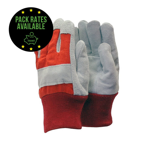 Children's Leather Rigger Gloves - Ages 3 to 7 Pack Rates