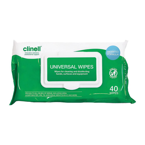 Clinell Universal Wipes (Pack of 40)