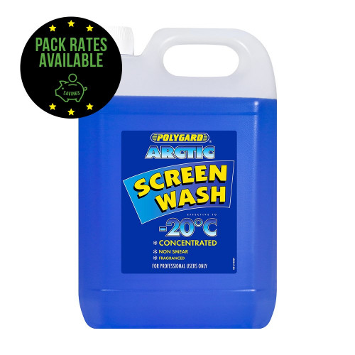 Concentrate Screen Wash - 5 Litre Pack Rates