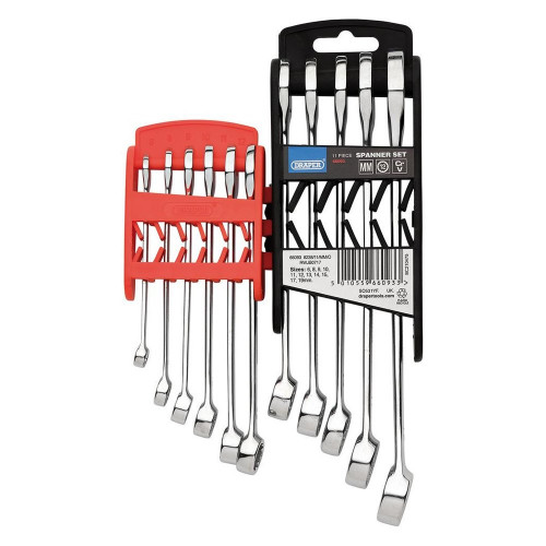 Contract Combination Spanner Set (6-19mm) - 11 Piece