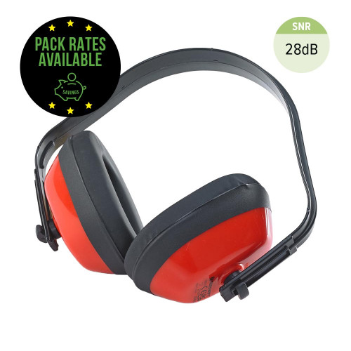 Contract Ear Defenders - SNR 28dB Pack Rates