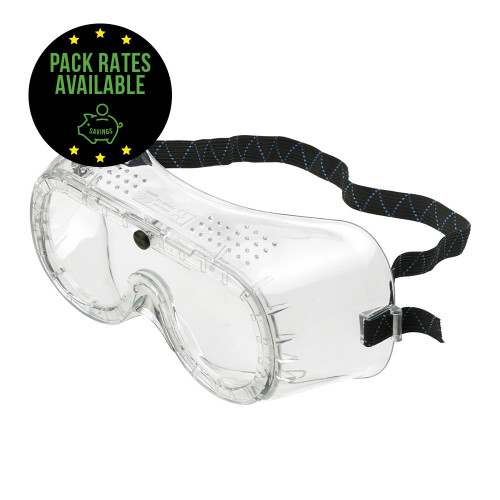 Contract Vented Safety Goggles Pack Rates