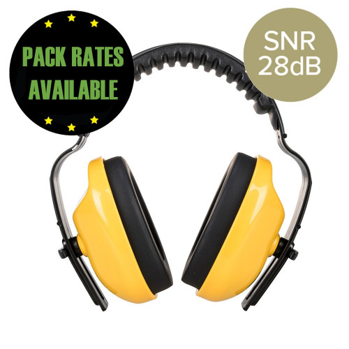 Deluxe Ear Defenders - SNR 28dB
