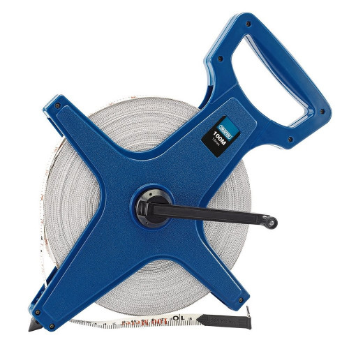 Draper Open Frame Tape Measure 100m