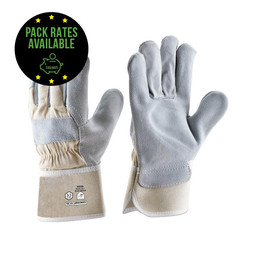 Elite Leather Rigger Gloves - Size XL (10) Pack Rates