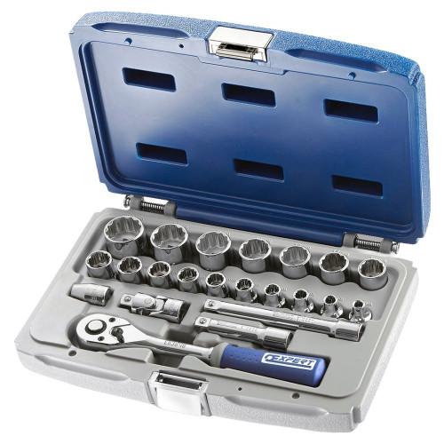 Facom Expert 3/8inch Drive Metric Socket Set - 22 Piece