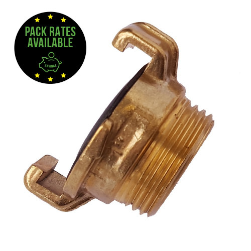 Geka Style Male Threaded Connector - 1inch (25mm) Pack Rates