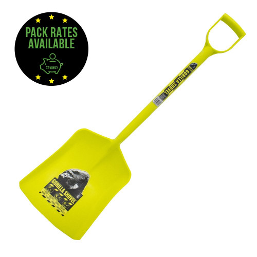Gorilla One Piece All Plastic Shovel Pack Rates