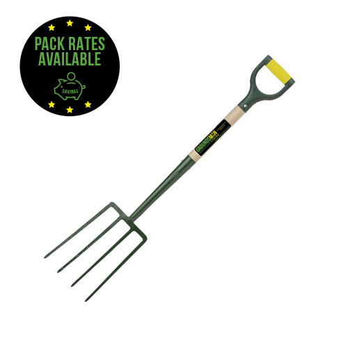 Groundsman Digging Fork, 28inch Ash Shaft, Ergo PD Handle Pack Rates
