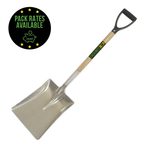 Groundsman No.10 Aluminium Pan Shovel - 28