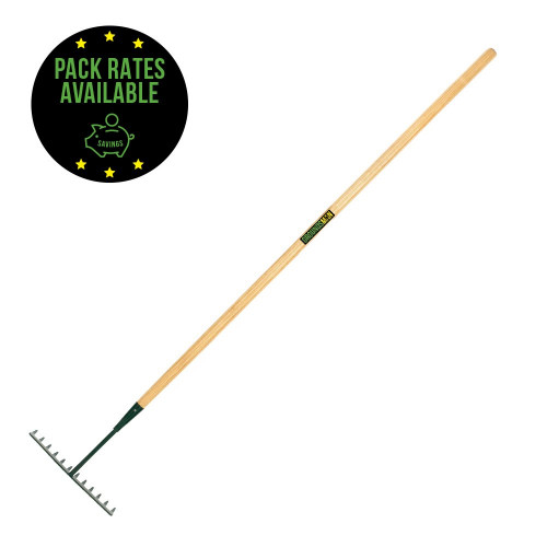Groundsman Premium 12 Tooth Rake 54inch Ash Shaft Pack Rates
