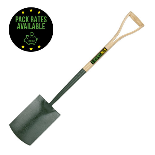 Groundsman Premium Garden Spade 29.5inch Ash YD Handle Pack Rates