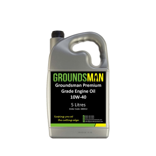 Groundsman Premium Grade Engine Oil 10W/40 - 5 Litre
