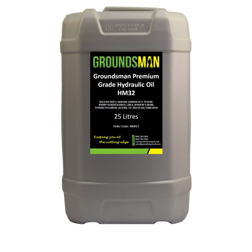 Groundsman Premium Grade HM32 Hydraulic Oil - 25 Litre