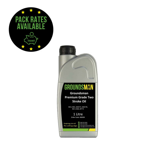 Groundsman Premium Grade Two Stroke Oil - 1 Litre Pack Rates