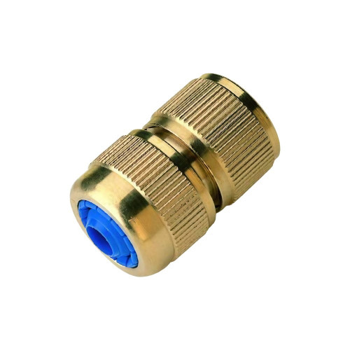 Hose End Brass Quick Connector - 3/4inch (19mm)