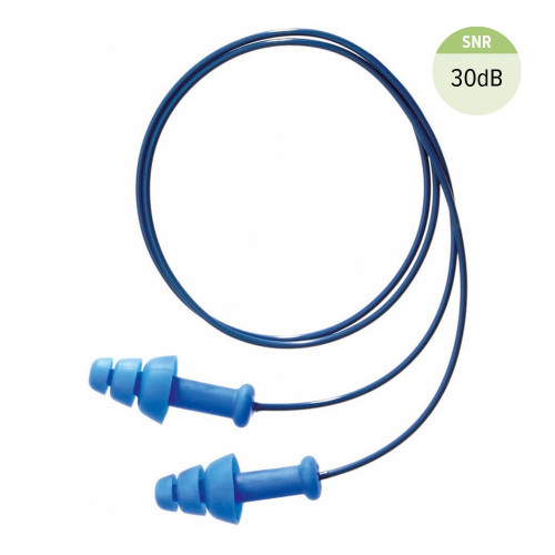Howard Leight Smart Fit Corded Ear Plugs - SNR 30dB