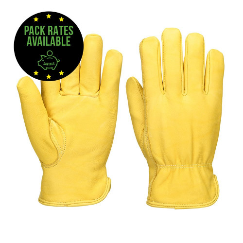 Insulated Hide Drivers Gloves Pack Rates