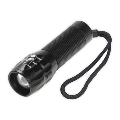 LED Focusing Torch with Wrist Strap - 210 Lumens (Batteries Included)