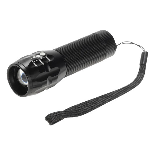 LED Focusing Torch with Wrist Strap - 210 Lumens (Batteries Included)