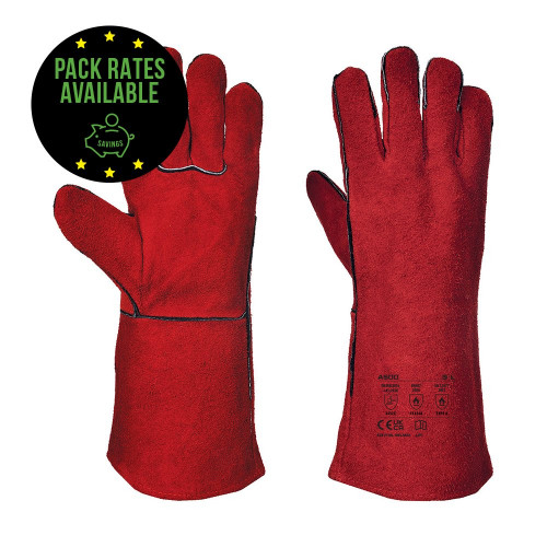 Leather Gauntlets - Size XL Pack Rates