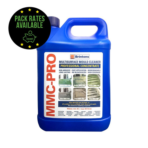 MMC Pro Algae & Moss Killer - 5 Litre Pack Rates