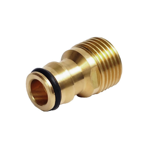 Male Threaded Brass Quick Connector - 1/2