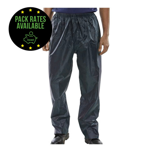 Nylon Waterproof Trousers Pack Rates