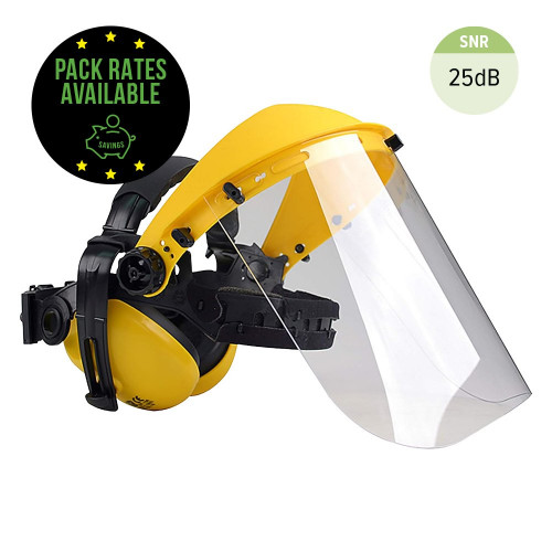 Oregon Polycarbonate Visor & Muff Set - SNR 25dB Pack Rates