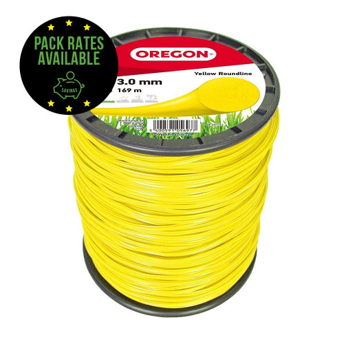 Oregon Yellow Roundline 3.0mm x 169m Pack Rates