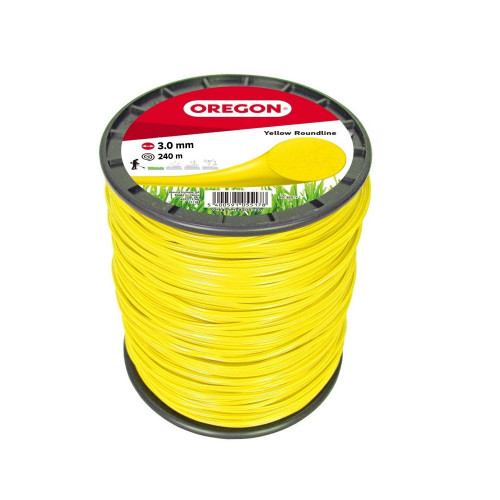 Round Line Sizes Oregon Yellow Roundline 3.0mm x 240m