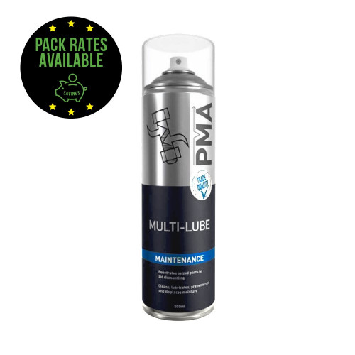 PMA Multi Lubricant & Penetrating Oil Pack Rates