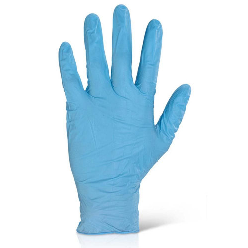 Premium Blue Nitrile Disposable Gloves (Box of 100)