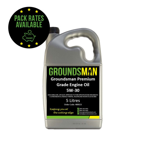 Premium Grade Engine Oil 5W/30 - 5 Litre Pack Rates