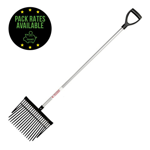 Red Gorilla Bedding Fork, 48inch Tubular Shaft and PD Handle Pack Rates