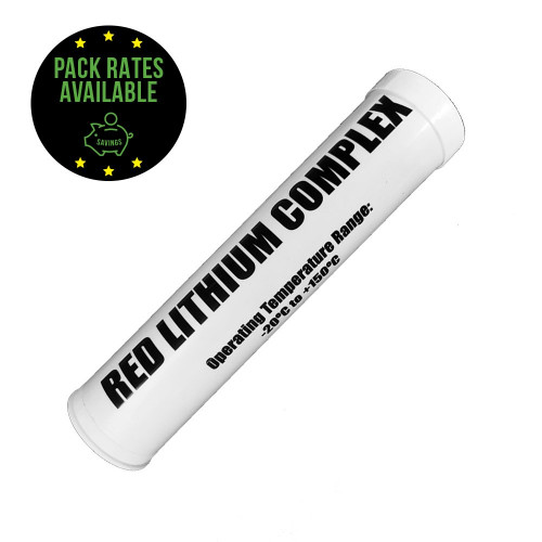 Red Lithium Complex Grease, 400g Cartridge Pack Rates