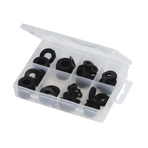 Rubber Washers Assorted Pack (5.8mm - 22mm) - 120 Piece