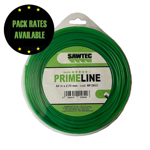 Sawtec Nylon Roundline - 2.7mm x 69m