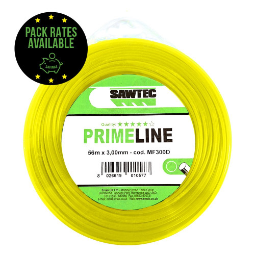 Sawtec Nylon Roundline - 3.0mm x 56m Pack Rates
